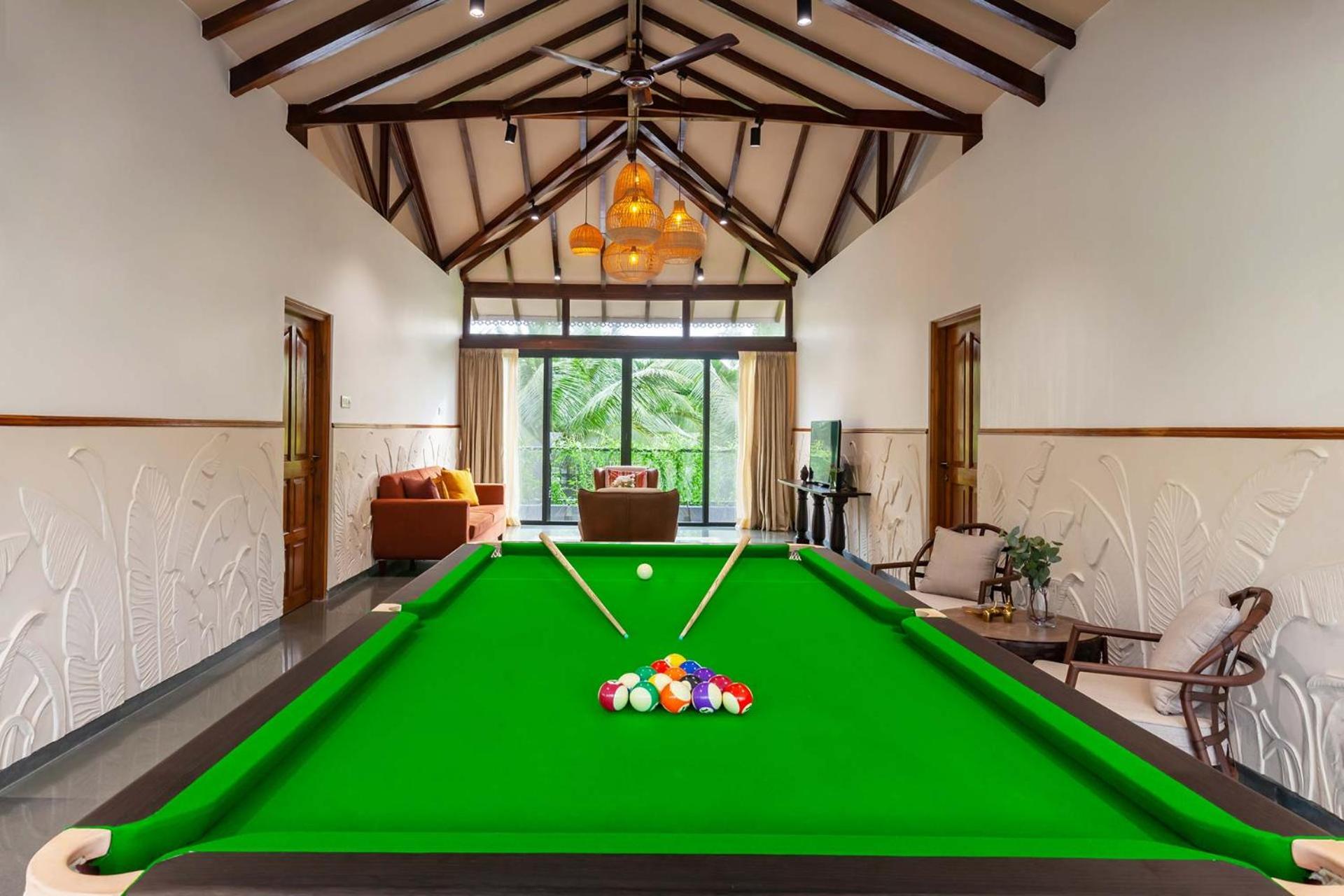 Villa Sereno By Stayvista - An Elegant And Entertaining Retreat Featuring A Swimming Pool, Outdoor Jacuzzi, Modern Interiors, And A Snooker Table Alībāg Extérieur photo
